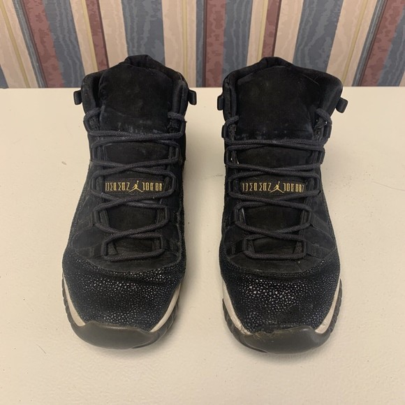 Air Jordan 11 852625-030 Retro Heiress Black Stingray (GS) 2017 US Sz 7.5Y - Picture 2 of 9